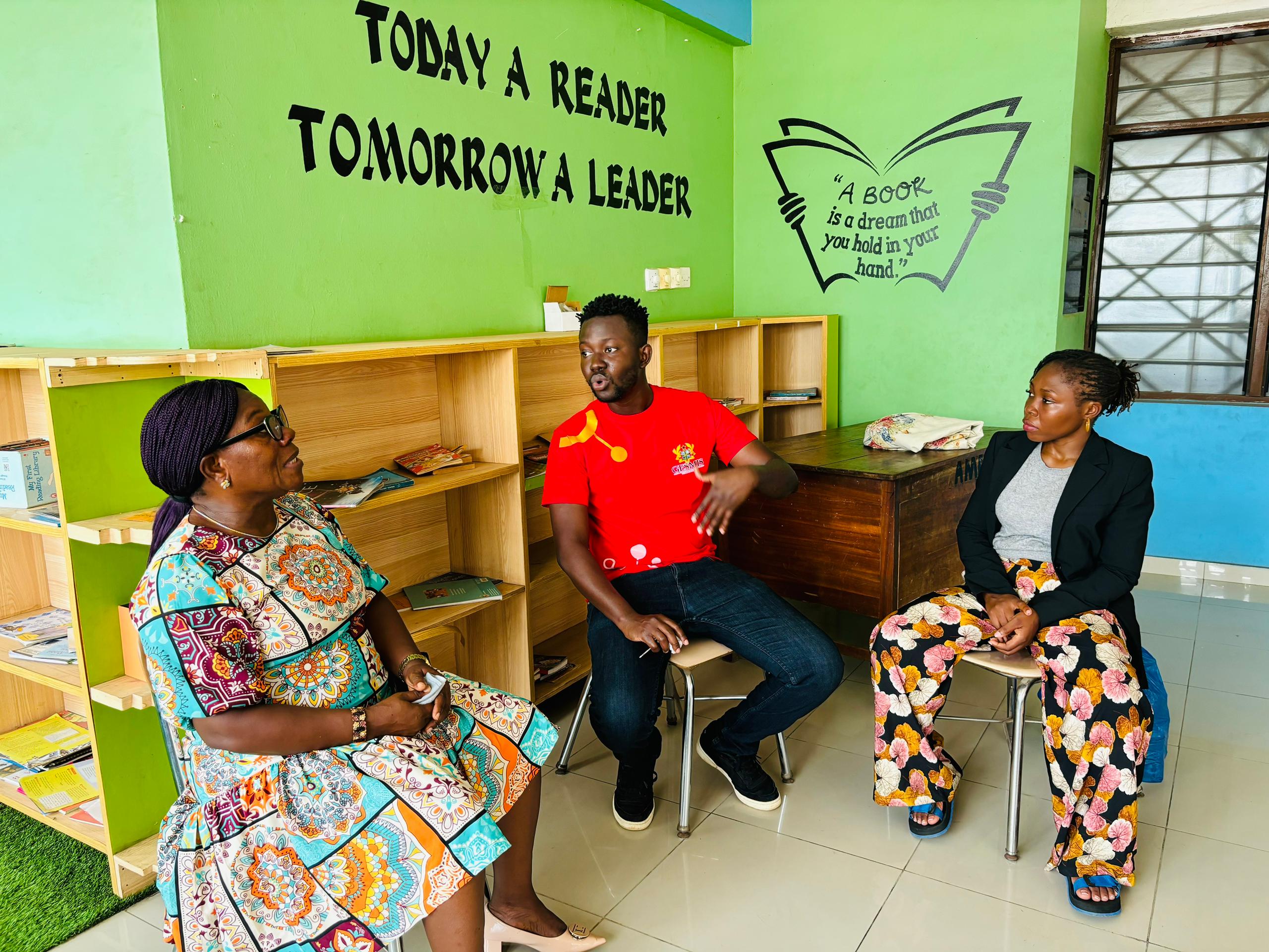 Read more about the article Spring-UP Global Network Conducts Monitoring Visit to Osu Cluster of Schools Library
